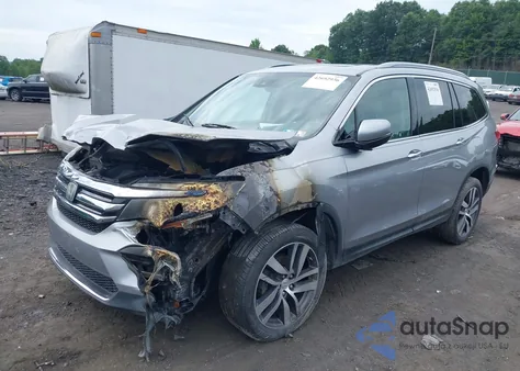 2017 Honda Pilot Elite from USA, damaged, VIN 5FNYF6H07HB008876